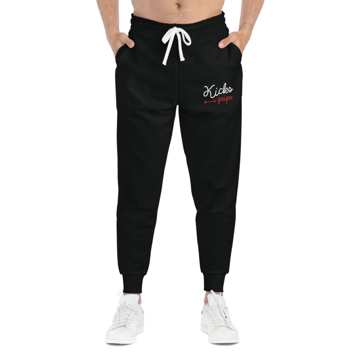 Kicks Grips Court Classic Athletic Joggers Black