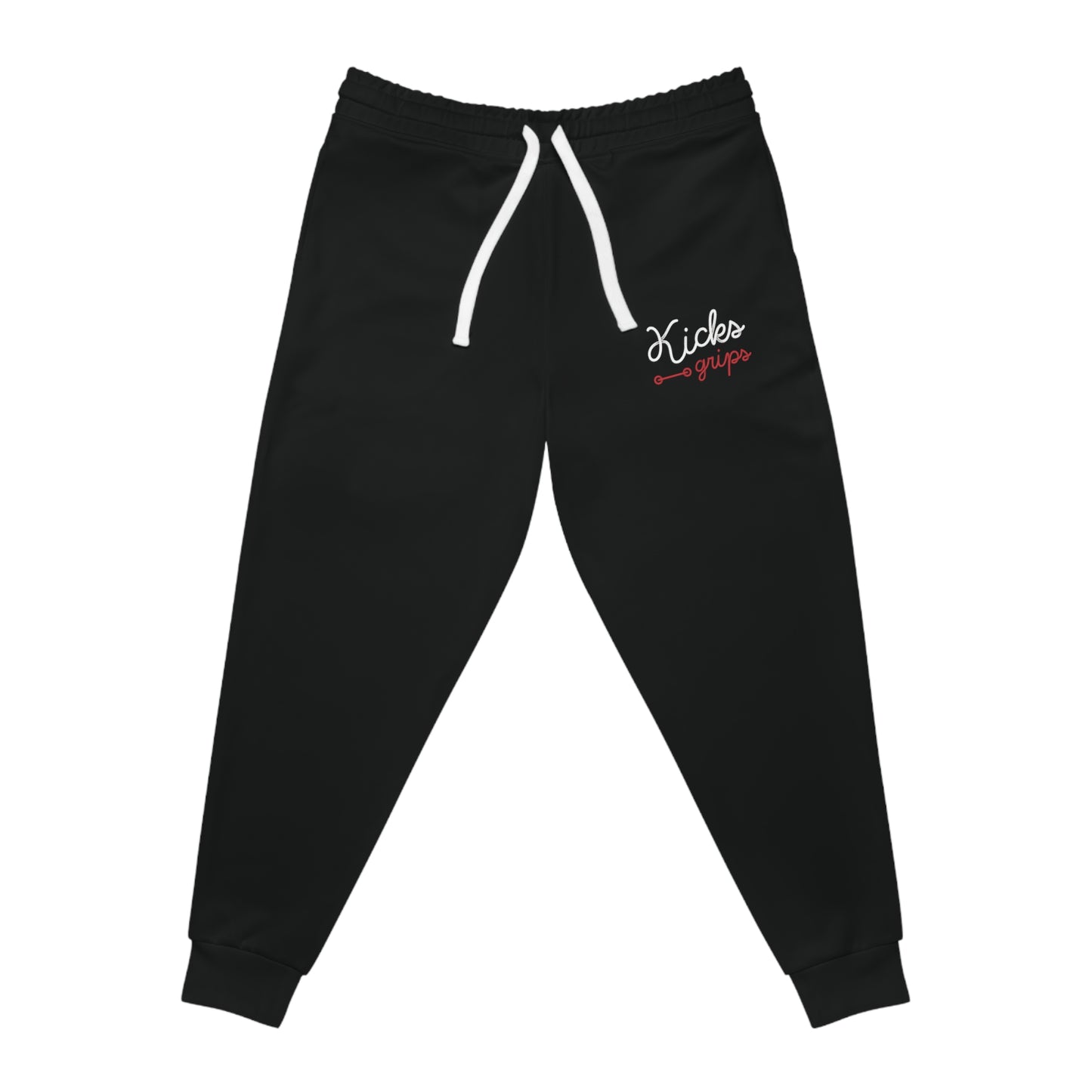 Kicks Grips Court Classic Athletic Joggers Black