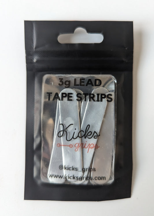 Pickleball Lead Tape Strips (3g)